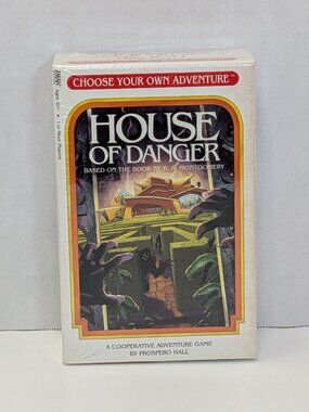 Choose Your Own Adventure House of Danger Cooperative Game Z-Man 2018 New Sealed
